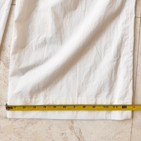 Brunello Cucinelli White Wide-Leg Pants size 4 - Picture 13 of 14